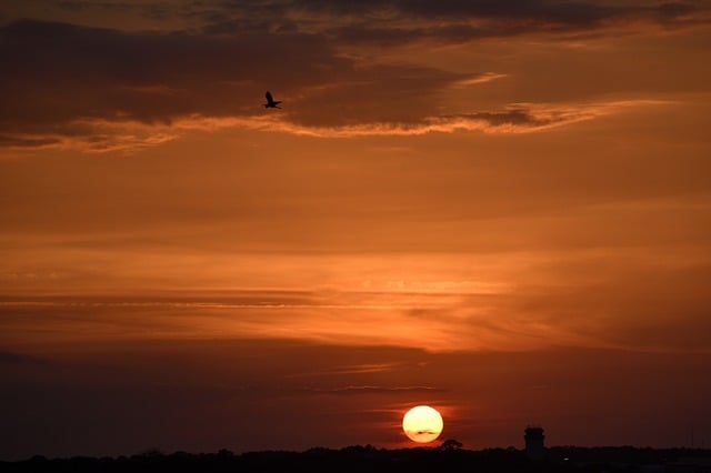 Free download sunset clouds sky dusk night free picture to be edited with GIMP free online image editor