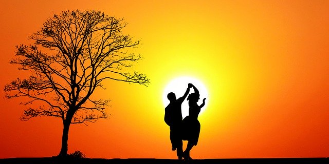 Template Photo Sunset Dance Silhouette -  for OffiDocs