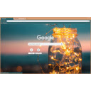 Sunset Fairy Lights  screen for extension Chrome web store in OffiDocs Chromium