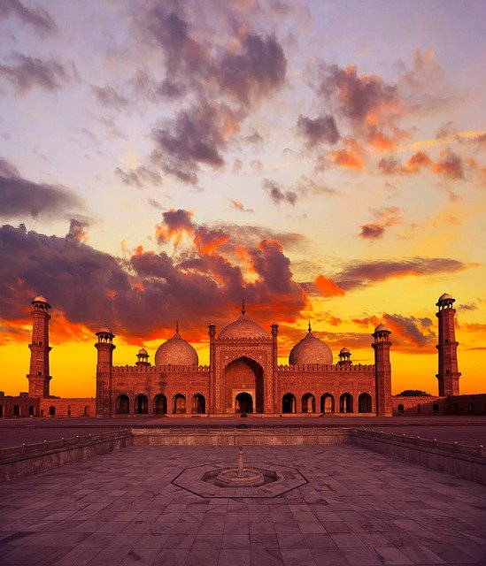 Download gratuito Sunset Lahore Pakistan - foto o immagine gratuita da modificare con l'editor di immagini online GIMP