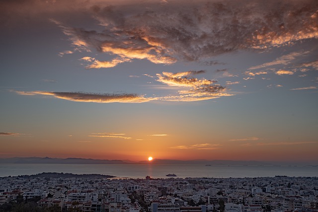 Free download sunset landscape dusk skyline free picture to be edited with GIMP free online image editor