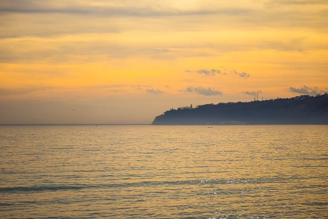 Free download sunset landscape nature sea varna free picture to be edited with GIMP free online image editor