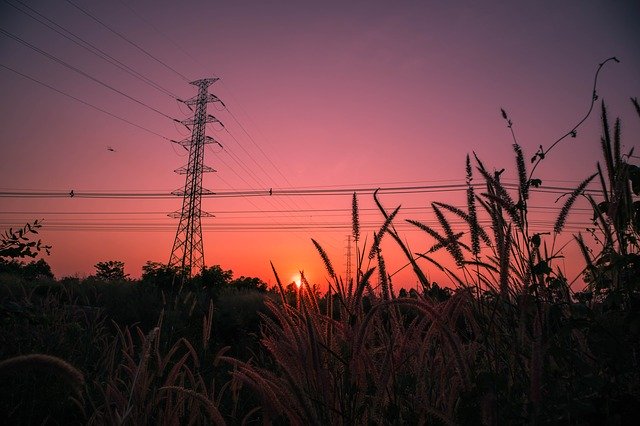 Free download Sunset Meadow Background High -  free photo or picture to be edited with GIMP online image editor