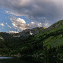 sunset mountains and forests  screen for extension Chrome web store in OffiDocs Chromium