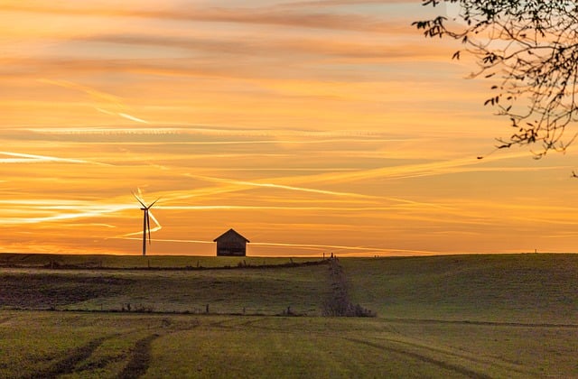 Free download sunset nature sky landscape clouds free picture to be edited with GIMP free online image editor