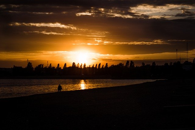 Muat turun percuma Sunset Nature Sun - foto atau gambar percuma untuk diedit dengan editor imej dalam talian GIMP
