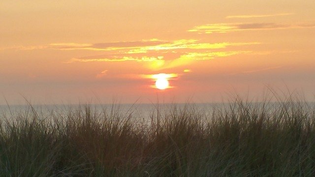 Free picture Sunset North Sea Evening -  to be edited by GIMP free image editor by OffiDocs