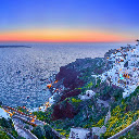 Sunset Over Santorini  screen for extension Chrome web store in OffiDocs Chromium