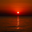 Sunset over the sea  screen for extension Chrome web store in OffiDocs Chromium