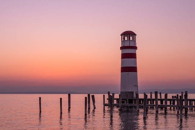 Free download sunset podersdorf am see free picture to be edited with GIMP free online image editor