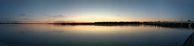 Free download Sunset River Water -  free photo or picture to be edited with GIMP online image editor