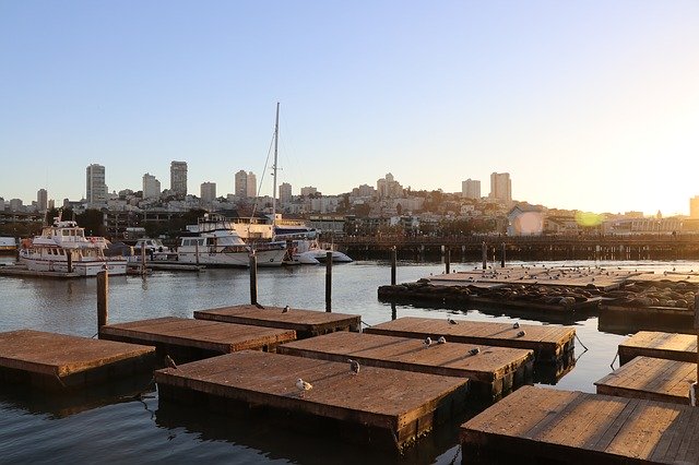 Free download Sunset San Francisco California -  free photo or picture to be edited with GIMP online image editor