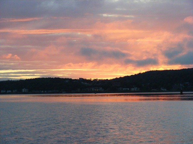 Muat turun percuma Sunset Scotland West - foto atau gambar percuma untuk diedit dengan editor imej dalam talian GIMP