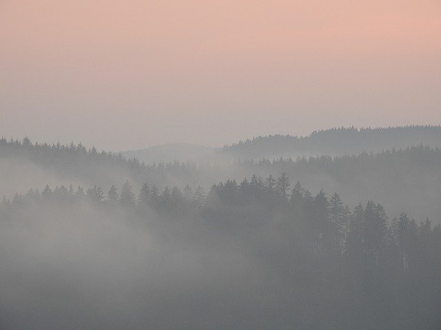Muat turun percuma Sunset Sky Mountains - foto atau gambar percuma untuk diedit dengan editor imej dalam talian GIMP