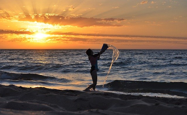 ดาวน์โหลดฟรี Sunset Sky Ocean - ภาพถ่ายหรือรูปภาพฟรีที่จะแก้ไขด้วยโปรแกรมแก้ไขรูปภาพออนไลน์ GIMP