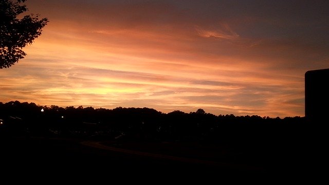 मुफ्त डाउनलोड सूर्यास्त आकाश पेड़ - जीआईएमपी ऑनलाइन छवि संपादक के साथ संपादित करने के लिए मुफ्त फोटो या तस्वीर