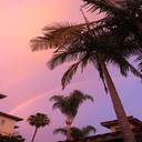 sunset sky wallpaper with rainbow  screen for extension Chrome web store in OffiDocs Chromium