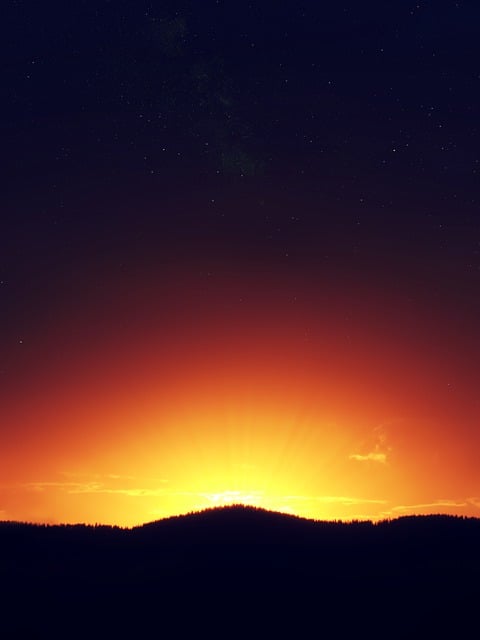 Free download sunset sun light rays nature free picture to be edited with GIMP free online image editor