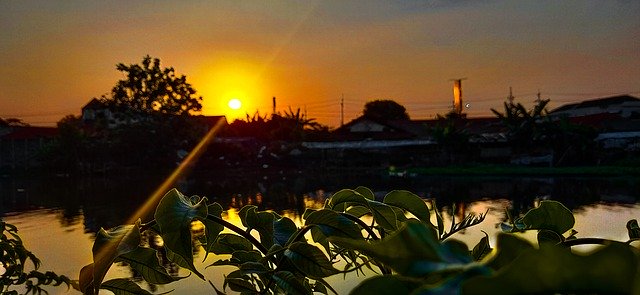 Template Photo Sunset Sun Night -  for OffiDocs
