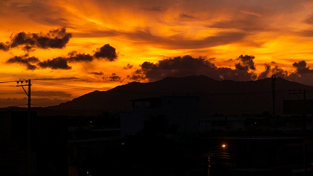 Kostenloser Download Sunset Sun Orange - kostenloses kostenloses Foto oder Bild zur Bearbeitung mit GIMP Online-Bildbearbeitung