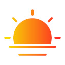 Sunset Sunrise  screen for extension Chrome web store in OffiDocs Chromium