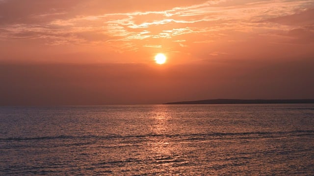 Free graphic sunset sun sea horizon nature to be edited by GIMP free image editor by OffiDocs