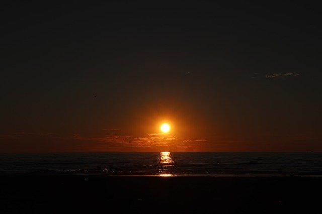 Free download Sunset Texel Beach -  free photo or picture to be edited with GIMP online image editor