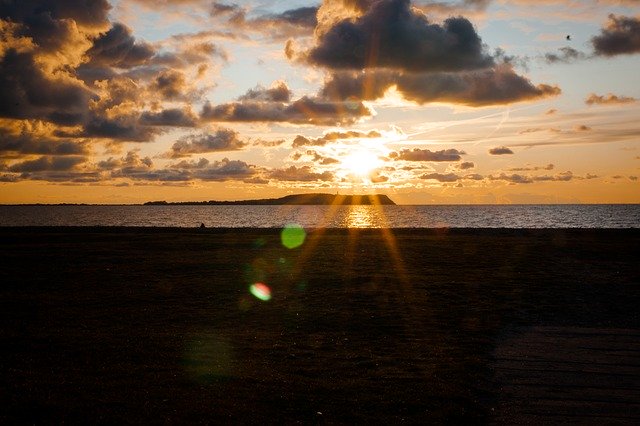 Gratis download Sun Setting Sunset - gratis foto of afbeelding om te bewerken met GIMP online afbeeldingseditor