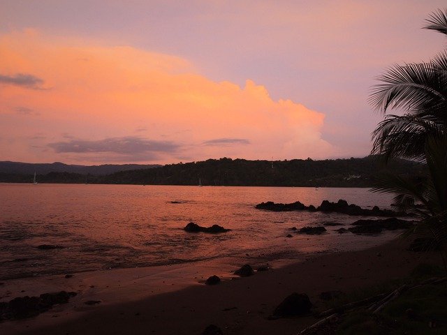 Free picture Sunset Tropical Landscape -  to be edited by GIMP free image editor by OffiDocs