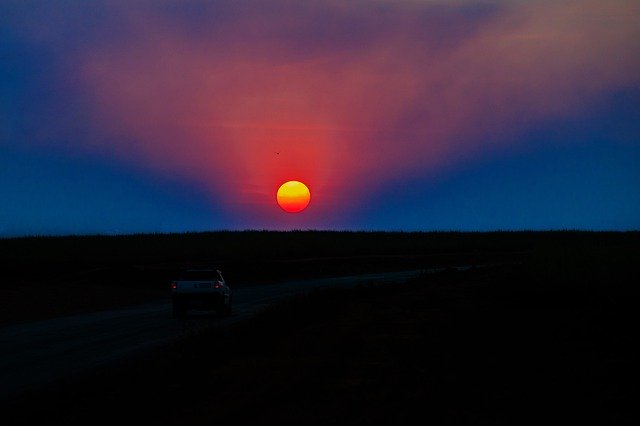 הורדה חינם של Sunset Twilight Sky - תמונה או תמונה בחינם לעריכה עם עורך התמונות המקוון GIMP