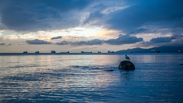 Free download sunset vancouver canada water free picture to be edited with GIMP free online image editor