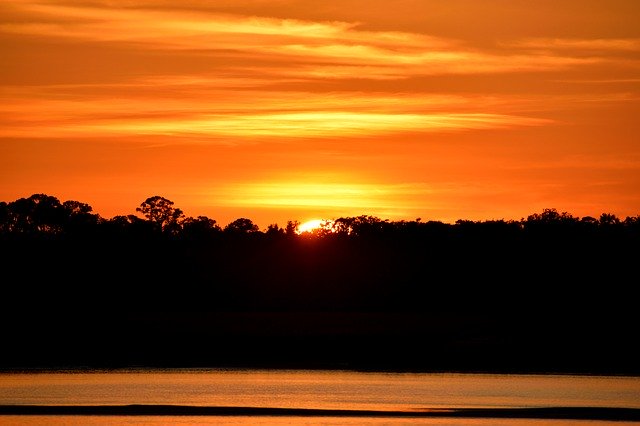 Muat turun percuma Sunset Vibrant Color Landskap - foto atau gambar percuma untuk diedit dengan editor imej dalam talian GIMP