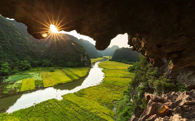 免费下载日落水景 - 使用 GIMP 在线图像编辑器编辑的免费照片或图片