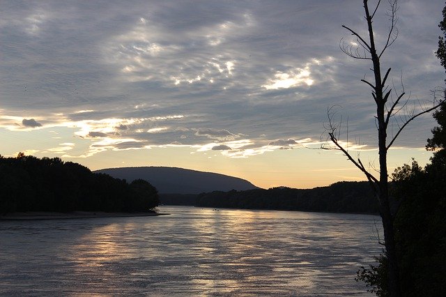 Free download Sun West River -  free photo or picture to be edited with GIMP online image editor