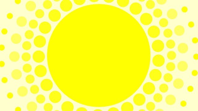 Free download Sun Yellow Background -  free illustration to be edited with GIMP free online image editor
