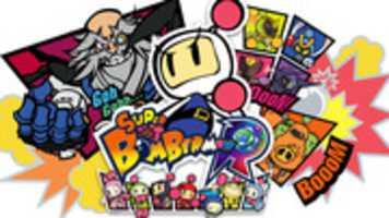 Free download Super Bomberman R (Switch, US) - Cover Art and Cart free photo or picture to be edited with GIMP online image editor
