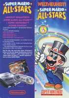 Free download Super Mario All Stars 001 Flyer Germany, 4 Pages, DIN A 4 ( Fall, 1993) free photo or picture to be edited with GIMP online image editor
