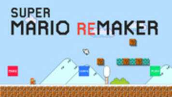 Free download Super Mario ReMaker Demo free photo or picture to be edited with GIMP online image editor
