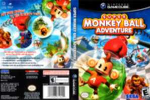 Free download Super Monkey Ball Adventure Nintendo GameCube cover free photo or picture to be edited with GIMP online image editor