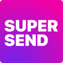Super Send  screen for extension Chrome web store in OffiDocs Chromium