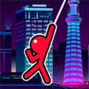 Super Stickman Hook  screen for extension Chrome web store in OffiDocs Chromium