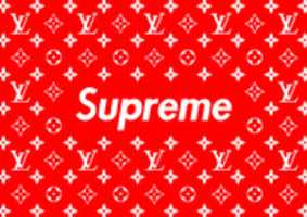 Free download Supreme X Louis Vuitton Wallpaper free photo or picture to be edited with GIMP online image editor