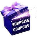SurpriseCoupons  screen for extension Chrome web store in OffiDocs Chromium
