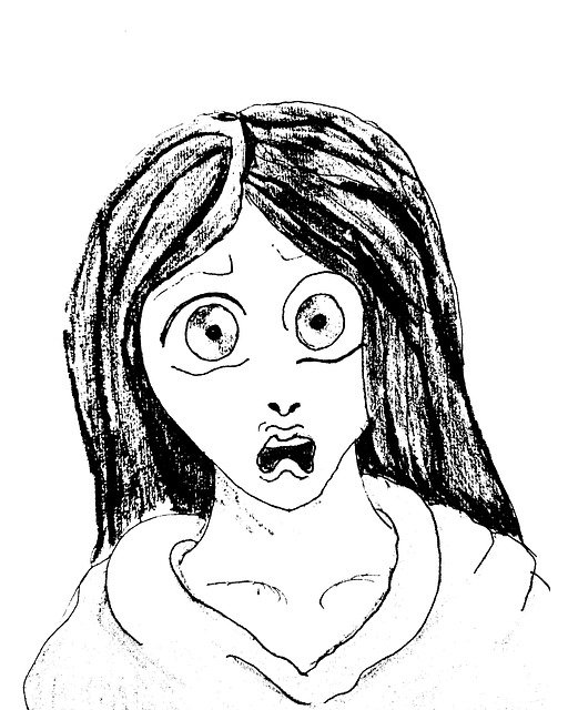 Free download Surprise Girl Cartoon -  free illustration to be edited with GIMP free online image editor