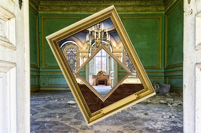 Free download Surreal Abstract Room -  free illustration to be edited with GIMP free online image editor