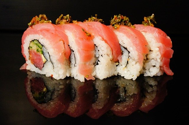 Free download Sushi Salmon -  free photo or picture to be edited with GIMP online image editor