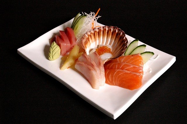 Gratis download Sushi Zeevruchten Japans - gratis foto of afbeelding om te bewerken met GIMP online afbeeldingseditor