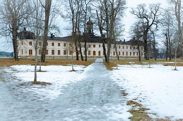 Téléchargement gratuit du Château de Svartsjöslott Svartsjo - photo ou image gratuite à modifier avec l'éditeur d'images en ligne GIMP