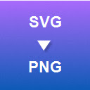SVG to PNG Converter  screen for extension Chrome web store in OffiDocs Chromium