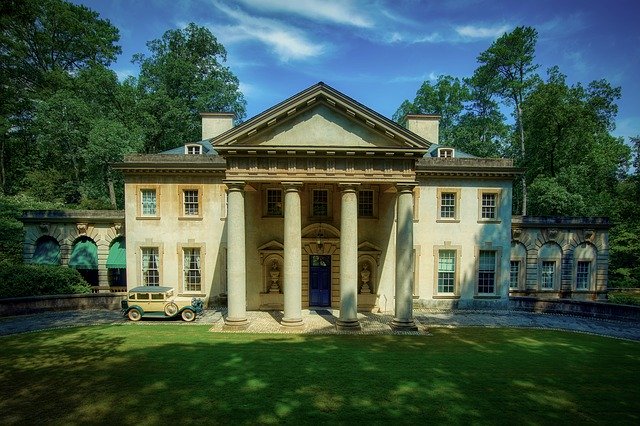 Free download Swan House Mansion Atlanta -  free photo or picture to be edited with GIMP online image editor